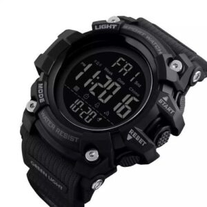 Skmei Black Top Quality Fashion Digital Sports Unisex Wrist Watch